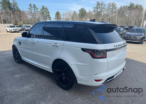 2018 Land Rover Range Rover Sport Svr из США, поврежденный, VIN SALWZ2SE7JA198973